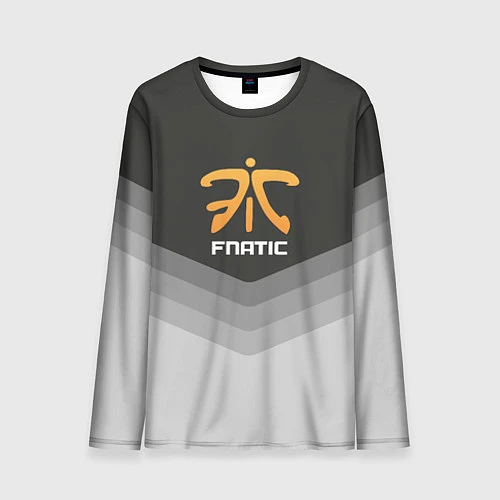 Мужской лонгслив Fnatic Uniform / 3D-принт – фото 1