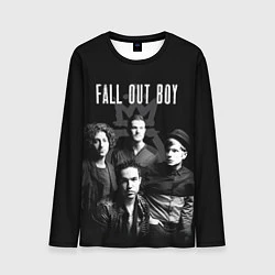 Лонгслив мужской Fall out boy band, цвет: 3D-принт