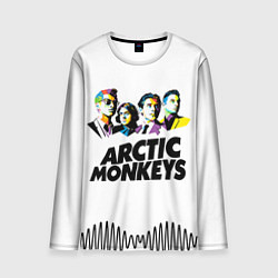 Лонгслив мужской Arctic Monkeys: Music Wave, цвет: 3D-принт