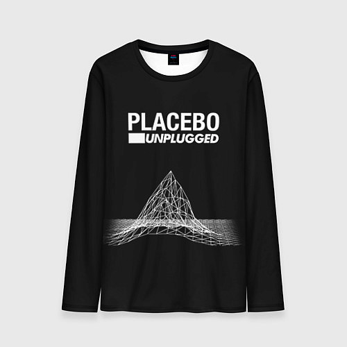 Мужской лонгслив Placebo: Unplugged / 3D-принт – фото 1