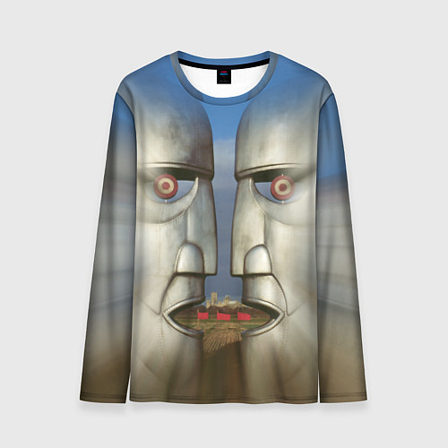 Мужской лонгслив Pink Floyd The division bell / 3D-принт – фото 1