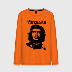 Лонгслив хлопковый мужской Che Guevara цвета оранжевый — фото 1
