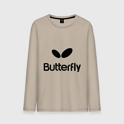 Мужской лонгслив Butterfly Logo