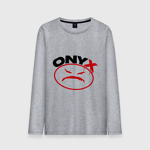 Мужской лонгслив Onyx / Меланж – фото 1