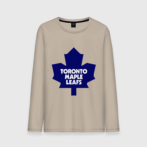 Мужской лонгслив Toronto Maple Leafs / Миндальный – фото 1