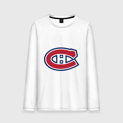 Мужской лонгслив Montreal Canadiens / Белый – фото 1