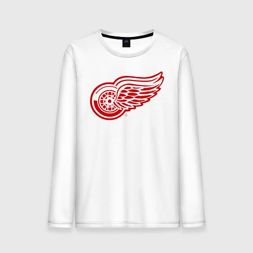 Мужской лонгслив Detroit Red Wings / Белый – фото 1