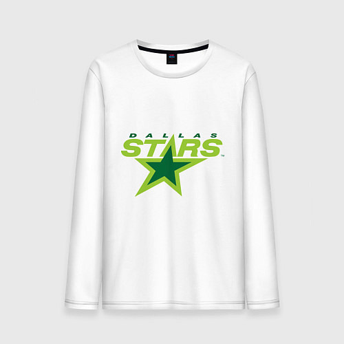 Мужской лонгслив Dallas Stars / Белый – фото 1