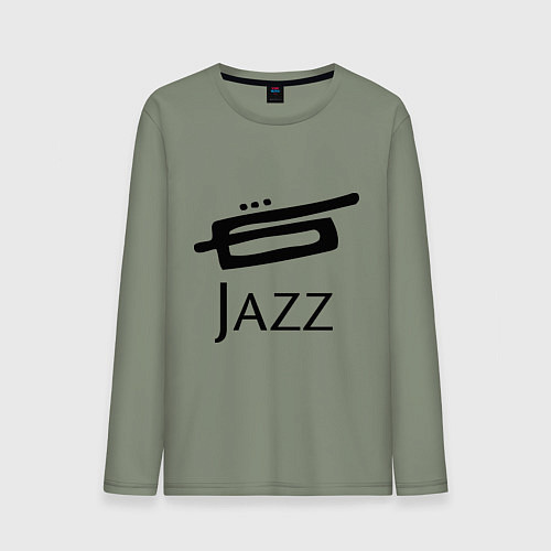 Мужской лонгслив Jazz / Авокадо – фото 1