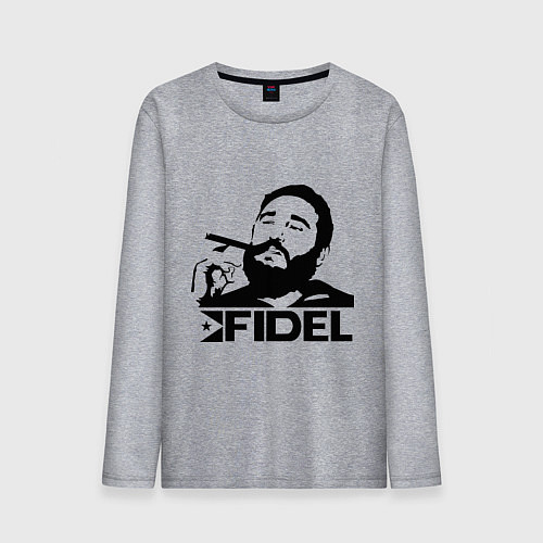 Мужской лонгслив FIdel / Меланж – фото 1