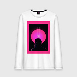 Лонгслив хлопковый мужской Blade Runner 2049, цвет: белый