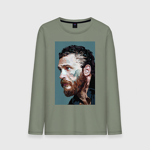 Мужской лонгслив Том Харди Ван Гога / Авокадо – фото 1