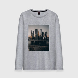 Мужской лонгслив Moscow City