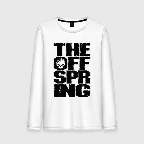 Мужской лонгслив The Offspring / Белый – фото 1