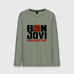 Мужской лонгслив Bon Jovi: Nice day