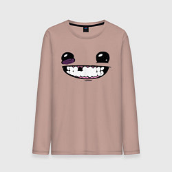 Мужской лонгслив Super Meat Boy: Face