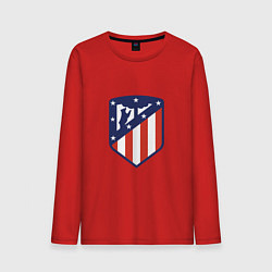 Лонгслив хлопковый мужской Atletico Madrid, цвет: красный