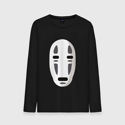 Мужской лонгслив Безликий Бог Каонаси / Черный – фото 1