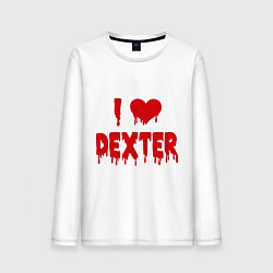 Мужской лонгслив I love Dexter