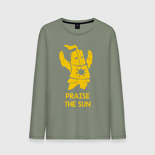 Мужской лонгслив Praise the Sun / Авокадо – фото 1