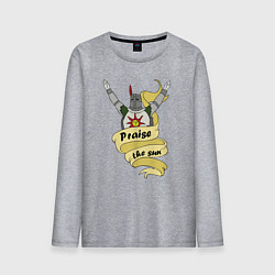 Мужской лонгслив Praise the Sun