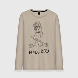 Мужской лонгслив Bart: Hell Boy