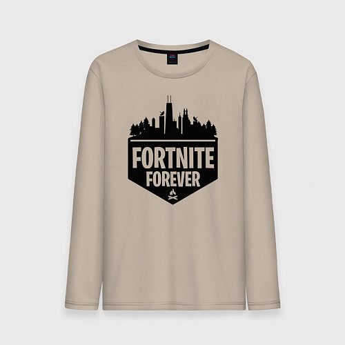 Мужской лонгслив Fortnite Forever / Миндальный – фото 1