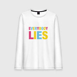 Мужской лонгслив Everybody Lies