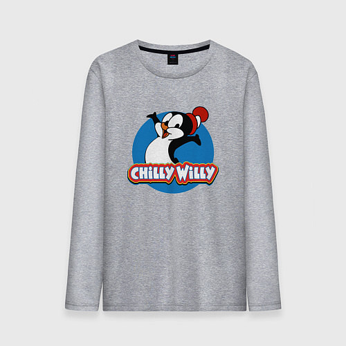 Мужской лонгслив Chilly Willy / Меланж – фото 1