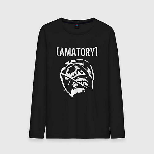 Мужской лонгслив Amatory / Черный – фото 1