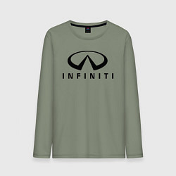 Мужской лонгслив Infiniti logo