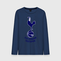 Лонгслив хлопковый мужской Tottenham FC, цвет: тёмно-синий