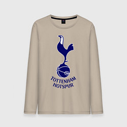 Лонгслив хлопковый мужской Tottenham FC, цвет: миндальный