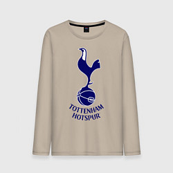 Лонгслив хлопковый мужской Tottenham FC, цвет: миндальный