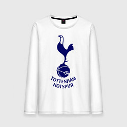 Лонгслив хлопковый мужской Tottenham FC, цвет: белый