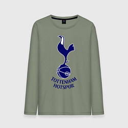 Лонгслив хлопковый мужской Tottenham FC, цвет: авокадо