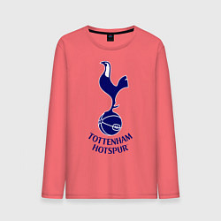 Лонгслив хлопковый мужской Tottenham FC, цвет: коралловый