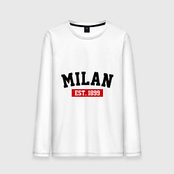 Мужской лонгслив FC Milan Est. 1899