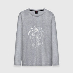 Мужской лонгслив Cat Got Your Soul