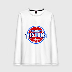 Мужской лонгслив Detroit Pistons - logo