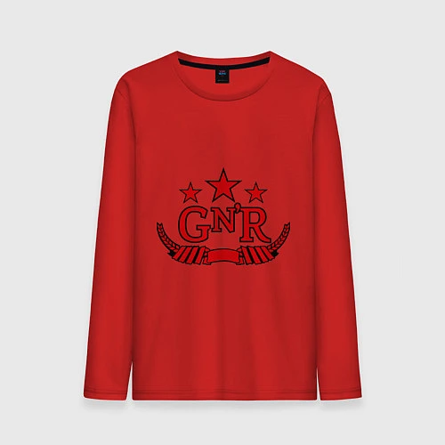 Мужской лонгслив GNR Red / Красный – фото 1