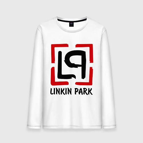 Мужской лонгслив Linkin park / Белый – фото 1