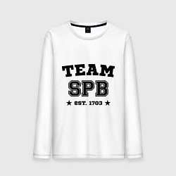 Мужской лонгслив Team SPB est. 1703