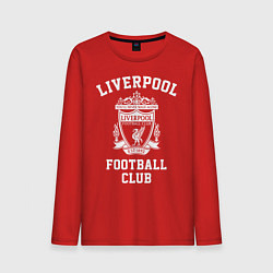 Лонгслив хлопковый мужской Liverpool: Football Club, цвет: красный