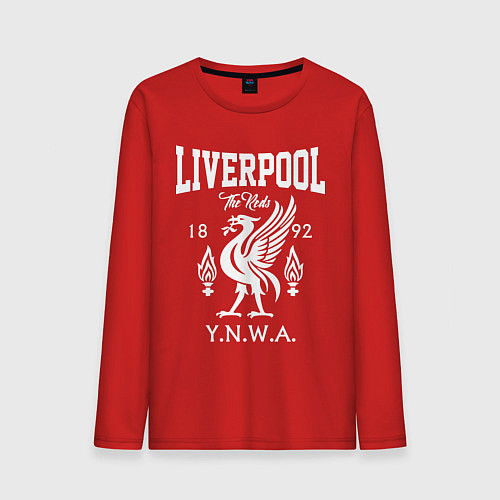 Мужской лонгслив Liverpool YNWA / Красный – фото 1