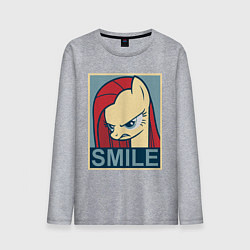 Мужской лонгслив MLP: Smile