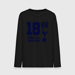 Лонгслив хлопковый мужской FC Tottenham 1882, цвет: черный