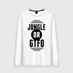 Мужской лонгслив Jungle or GTFO