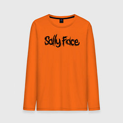 Лонгслив хлопковый мужской SALLY FACE цвета оранжевый — фото 1