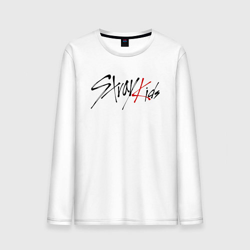 Мужской лонгслив Stray Kids / Белый – фото 1